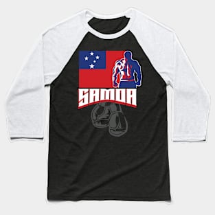 Samoa boxing Baseball T-Shirt